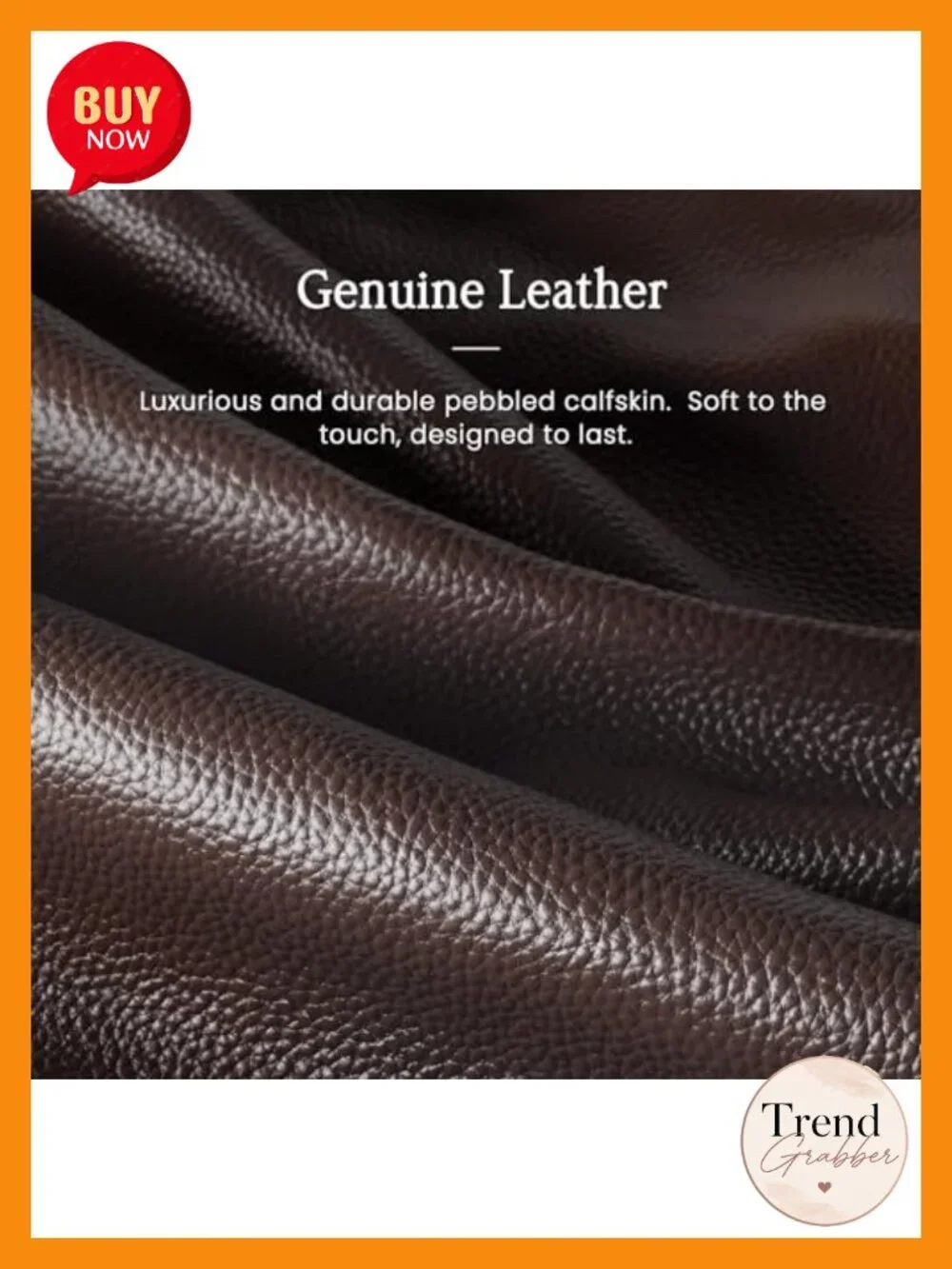 Genuine Leather Slouchy Hobo Bag Lightweight Shoulder Handbag Satchel